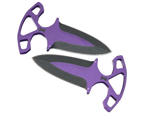Shadow Daggers | Ultraviolet поношенное для CS2