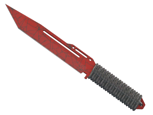 Paracord Knife | Crimson Web немного поношенное для CS2