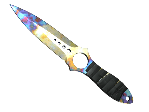 Skeleton Knife | Case Hardened после полевых испытаний для CS2