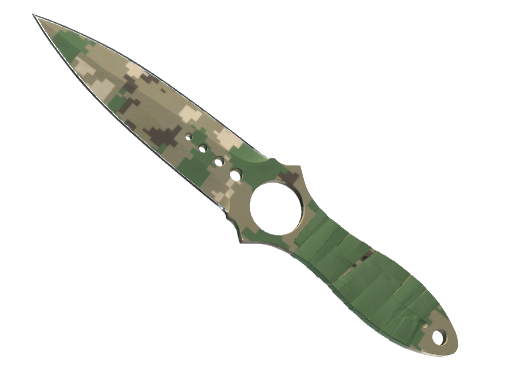 Skeleton Knife | Forest DDPAT немного поношенное для CS2