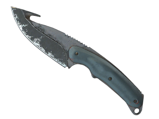 Gut Knife | Night закаленное в боях для CS2
