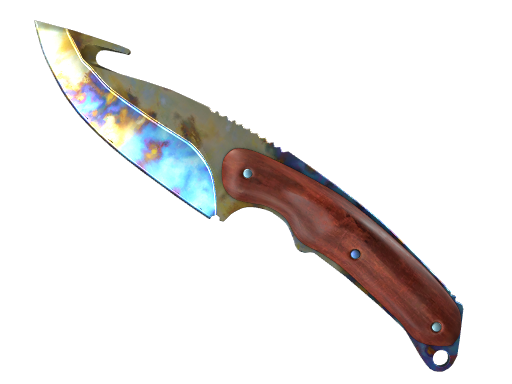 Gut Knife | Case Hardened немного поношенное для CS2