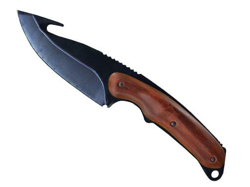 Gut Knife | Blue Steel закаленное в боях для CS2