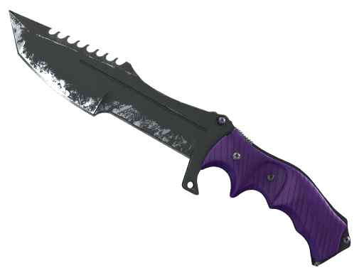 Huntsman Knife | Ultraviolet после полевых испытаний для CS2