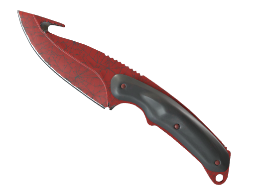 Gut Knife | Crimson Web немного поношенное для CS2