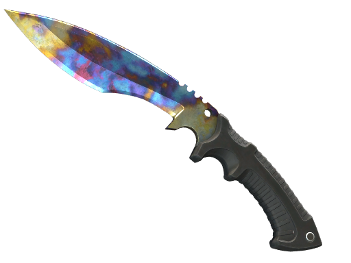 Kukri Knife | Case Hardened после полевых испытаний для CS2