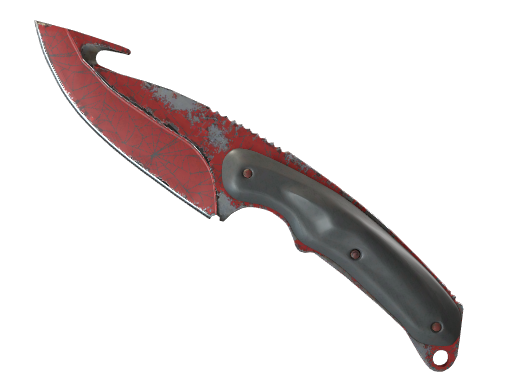 Gut Knife | Crimson Web поношенное для CS2