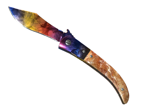 Navaja Knife | Marble Fade немного поношенное для CS2