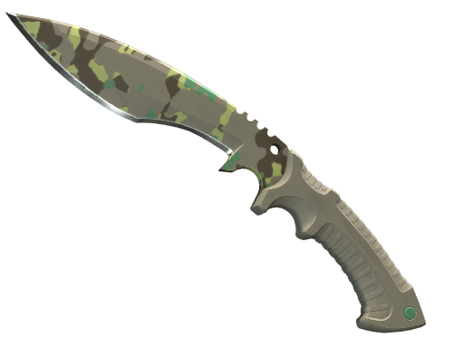 Kukri Knife | Boreal Forest немного поношенное для CS2