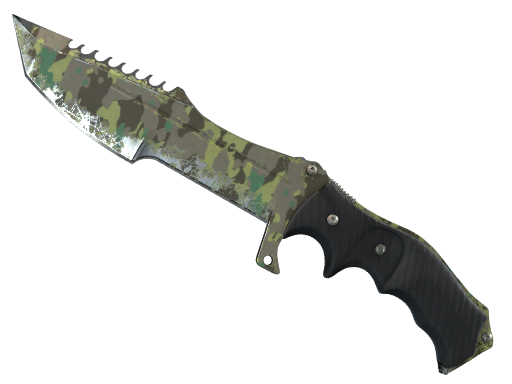 Huntsman Knife | Boreal Forest после полевых испытаний для CS2