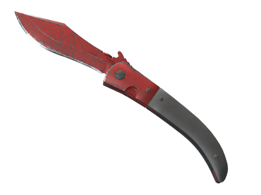 Navaja Knife | Crimson Web поношенное для CS2