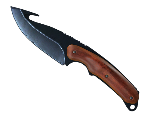 Gut Knife | Blue Steel после полевых испытаний для CS2