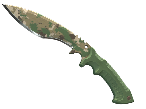 Kukri Knife | Forest DDPAT после полевых испытаний для CS2