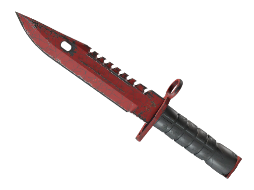 M9 Bayonet | Crimson Web после полевых испытаний для CS2
