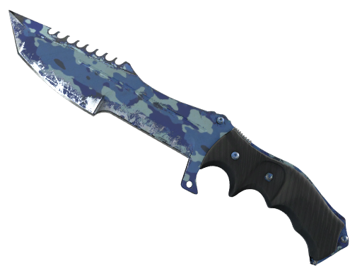 Huntsman Knife | Bright Water поношенное для CS2
