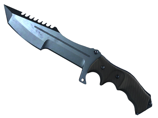 Huntsman Knife | Blue Steel после полевых испытаний для CS2