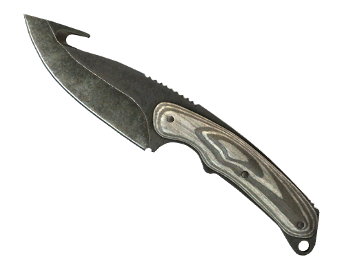 Gut Knife | Black Laminate закаленное в боях для CS2
