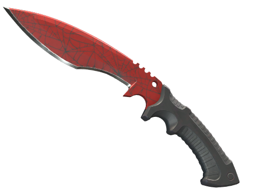 Kukri Knife | Crimson Web немного поношенное для CS2