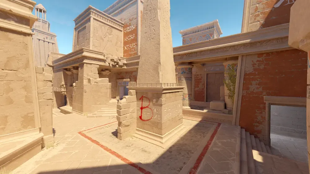 Все позиции и точки на карте Anubis в CS2