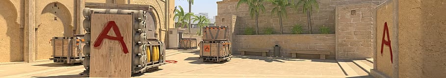 Прицел em0k1d на карте Mirage в CS2